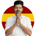 Flag with Vijay